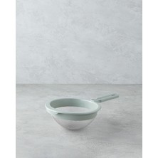 Feyza Design Yeşil Plastik Süzgeç 20X35 Cm, Dayanıklı ve Pratik Mutfak Gereci