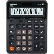 Dukkanıum Casio GX-12B 12 Hane Masa Üstü Hesap Makinesi