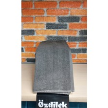 Özdilek Svv Border Kalın & Yumuşak El-Yüz Havlusu (40X76) - Smoke Gray (K.gri)