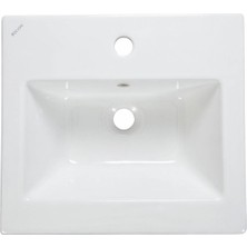 Bocchı Bocchi - Tezgah Üstü Lavabo 41*60 cm Parlak Beyaz - 1325-001-0126
