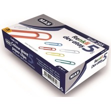 Mas Renkli Dev Ataş 5cm 25 Li - 3 Kutu