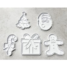 Feyza Design Yılbaşı Temalı Kurabiye Kalıbı Seti (5'li) ile Eğlenceli Çalışmalar