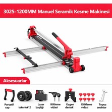 Shijing Lazerli 120 'lik Manuel Granit Seramik Fayans Kesme Makinesi 120 cm Shıjıng 3025-1200 mm 1 Adet