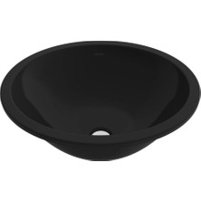 Bocchı Bocchi - Parma Tezgah Altı Hilton Lavabo Mat Siyah - 1384-004-0125