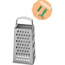 Feyza Design Paslanmaz Çelik Rende, Çok Fonksiyonlu ve Dayanıklı Mutfak Aleti