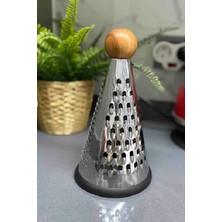 Feyza Design El Rendeği, Paslanmaz Çelik ve Silikon Tabanlı, Konik/huni Şekilli