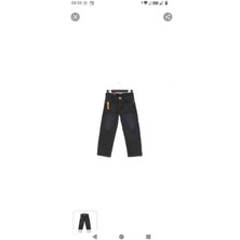 6019 Tatilife Erkek Çocuk Likralı Kot Pantolon Siyah