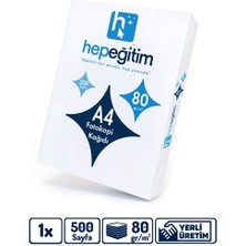hepeğitim A4 Fotokopi Kağıdı 80 g-m² 500 Yaprak 1. Hamur