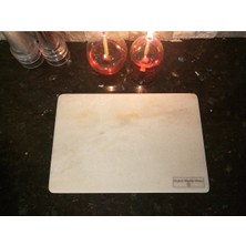 Feyza Design Gerçek Mermer Kesme ve Sunum Tablası, Dikdörtgen Tasarım