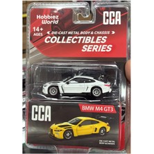 Cca Collectibles Series Bmw M4 Gt3 Sarı 1/64 Model Araba