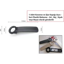 Feyza Design Pratik Şişe ve Kavanoz Kapağı Açıcı, Kullanışlı 1 Adet
