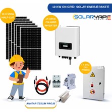 Hegel 10 Kw On Grid Solar Enerji Paketi