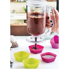 Feyza Design Pratik ve Hijyenik Hamur ve Krep Porsiyonlama Aracı, Kolay Kullanım