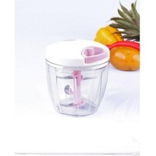 Feyza Design Pratik 5 Bıçaklı Ipli Plastik El Rondosu, Kolay Kullanım ve Temizlik