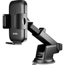 Negok S-Link SL-AT99 Universal Ayarlanabilir Siyah Araç Telefon Tutucu