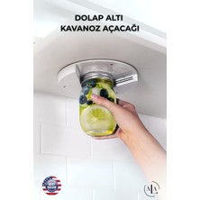 Feyza Design Pratik Dolap Altı Konserve ve Kavanoz Açma Aparatı