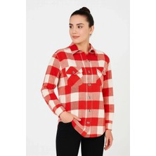 Glam Love Oduncu Gömlek- Bordo -