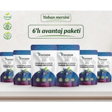 Freezeva 6'lı Paket Dondurularak Kurutulmuş Yaban Mersini (Freeze Dried Yaban Mersini 6X20 gr