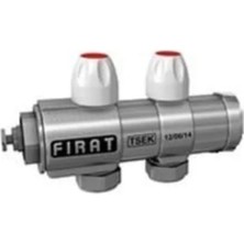 Fırat 1'' Kendinden Vanalı Kollektör (Kırmızı-Mavi) 1 Takım