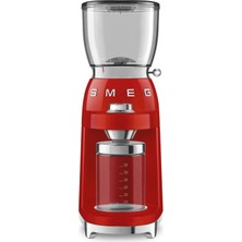 Smeg CGF11RDEU Kırmızı Kahve Öğütme Makinası