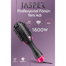 Jasper 1600 W Saç Şekillendirici ve Saç Düzleştirici Fön Tarağı
