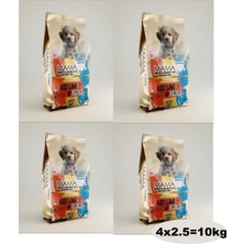 Mamavita Kuzu Etli Yavru Kuru Köpek Maması 10KG (4x2.5)