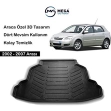 Rizline Toyota Corolla 2002-2007 Araca Özel Bagaj Havuzu | Hatchback