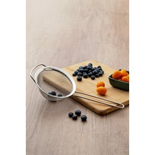 Feyza Design Paslanmaz Çelik Ince Tel Süzgeç, Çok Amaçlı ve Dayanıklı, 1 Adet