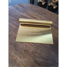 Feyza Design Paslanmaz Çelik Hamur Kesme ve Şekillendirme Spatulası