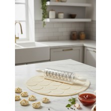 Feyza Design Pratik 9 Bıçaklı Hamur Kesici Mantı Rulo Kesme Aparatı