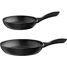 Gürtuz Çelik Üzerine Titanyum Kaplama Tava 32 cm 36 cm