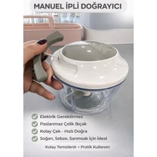 Feyza Design Pratik Ipli Doğrayıcı, Hızlı ve Kolay Kullanım Için Tasarlandı