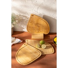 Feyza Design Bambu Çoklu Kesme Tahtası Seti, Dayanıklı ve Şık Mutfak Gereçleri