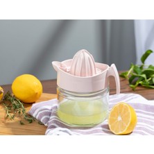 Feyza Design Pratik ve Şık 300 ml Cam Limon Sıkacağı, Sağlıklı Içecekler Için Ideal