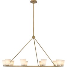 Ronisu Aydınlatma Ferona Mermer Sarkıt Avize – Konik Mermer Başlıklı Modern Tasarım Avize Ra-Avz- 1456-89-24