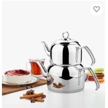 Gürtuz 304 310 316 Kalite Gürçelik Çaydanlık Takım 1.7 Litre 2.2 Litre