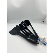 Feyza Design Yumuşak Silikon Kepçe Seti, Pratik ve Dayanıklı Mutfak Araçları