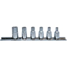 Nt Tools Nttools NCSET14E 6 Parça 1/4’’ E Tipi Torx Lokma Seti