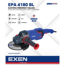 Exen Epa 4180 Bl - 180MM 4500W Kömürsüz Elektrikli Taşlama - 4500 Watt
