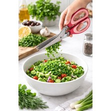 Feyza Design Pratik Çok Bıçaklı Sebze ve Yeşillik Doğrama Makası