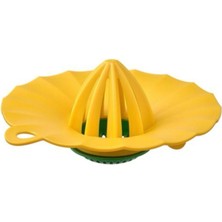 Feyza Design Yüksek Kaliteli Sarı Yeşil Limon Sıkacağı, 15 Cm, Pratik Kullanım