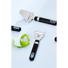 Feyza Design Siyah Y Soyacak, 19 Cm, Pratik ve Şık Mutfak Gereci