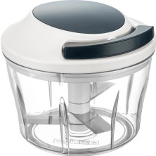 Feyza Design Roni Ipli El Rondosu, Paslanmaz Üçlü Bıçaklı, 700ML Hazneli Doğrayıcı