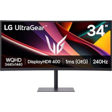 Lg 34' 34G630A-B 1ms 240Hz Wqhd Va Monıtor
