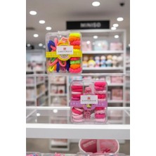 Miniso Kutulu Çoklu Karma Lastik ve Klips Toka