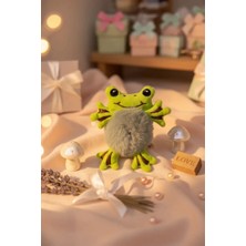 Miniso Kurbağa Figürlü Peluş Saç Lastiği