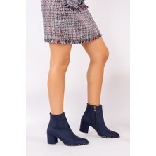 Fox Shoes Lacivert Kadın Bot C654013302