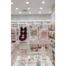 Miniso Pembe Fiyonklu Lastik Toka 2 'li