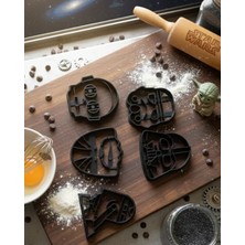 Ekol 3D Kurabiye Kalıbı Seti Starwars Temalı