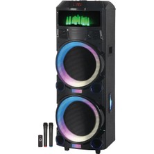 Merıx Pulse Rgb Bluetooth Hoparlör – Güçlü Bas, Renkli LED Işık, Taşınabilir Kablosuz Speaker, Uzun Pil Ömrü